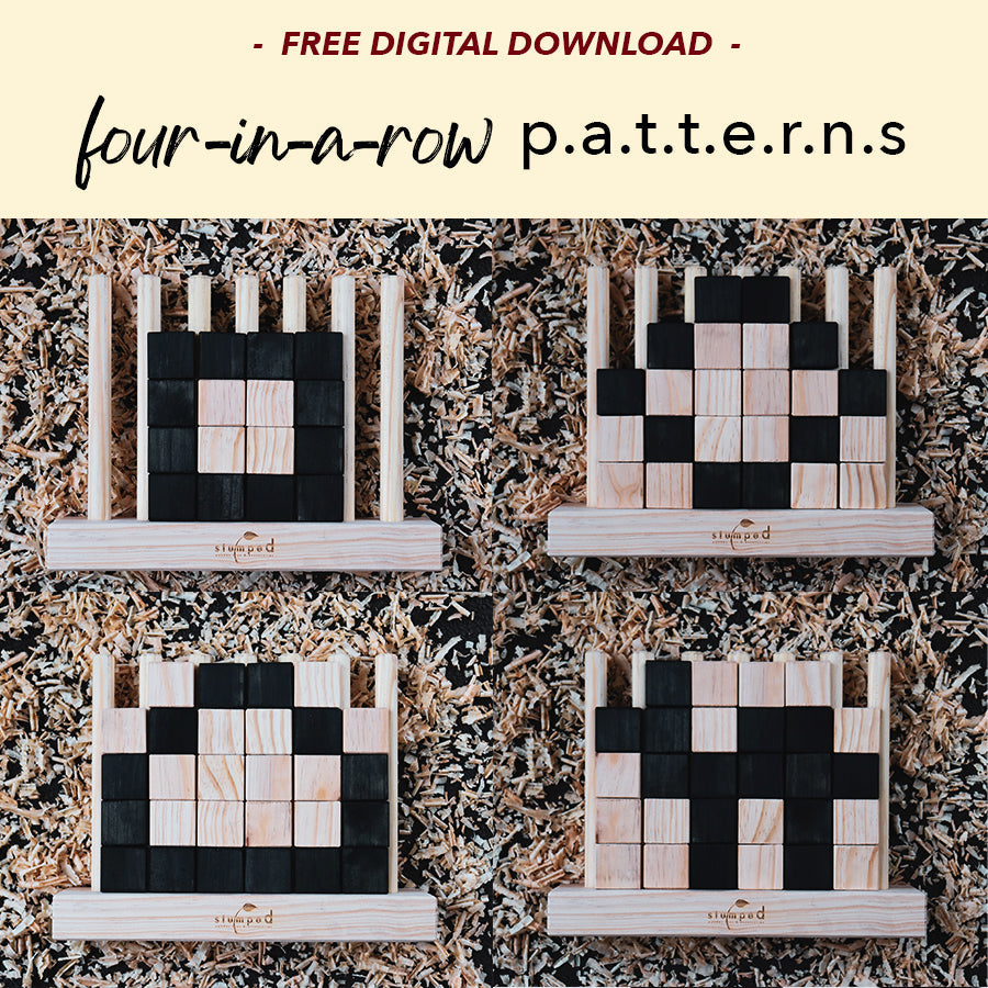 Four in a row patterns you can build