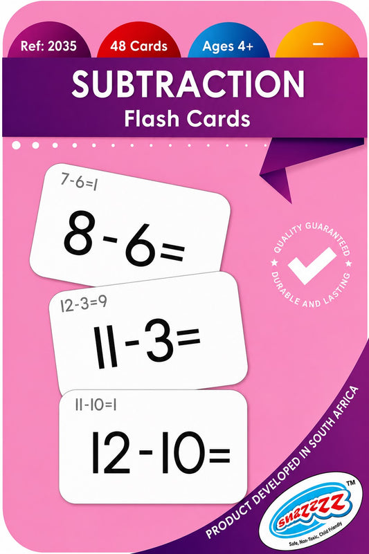 Flashcards – Subtraction
