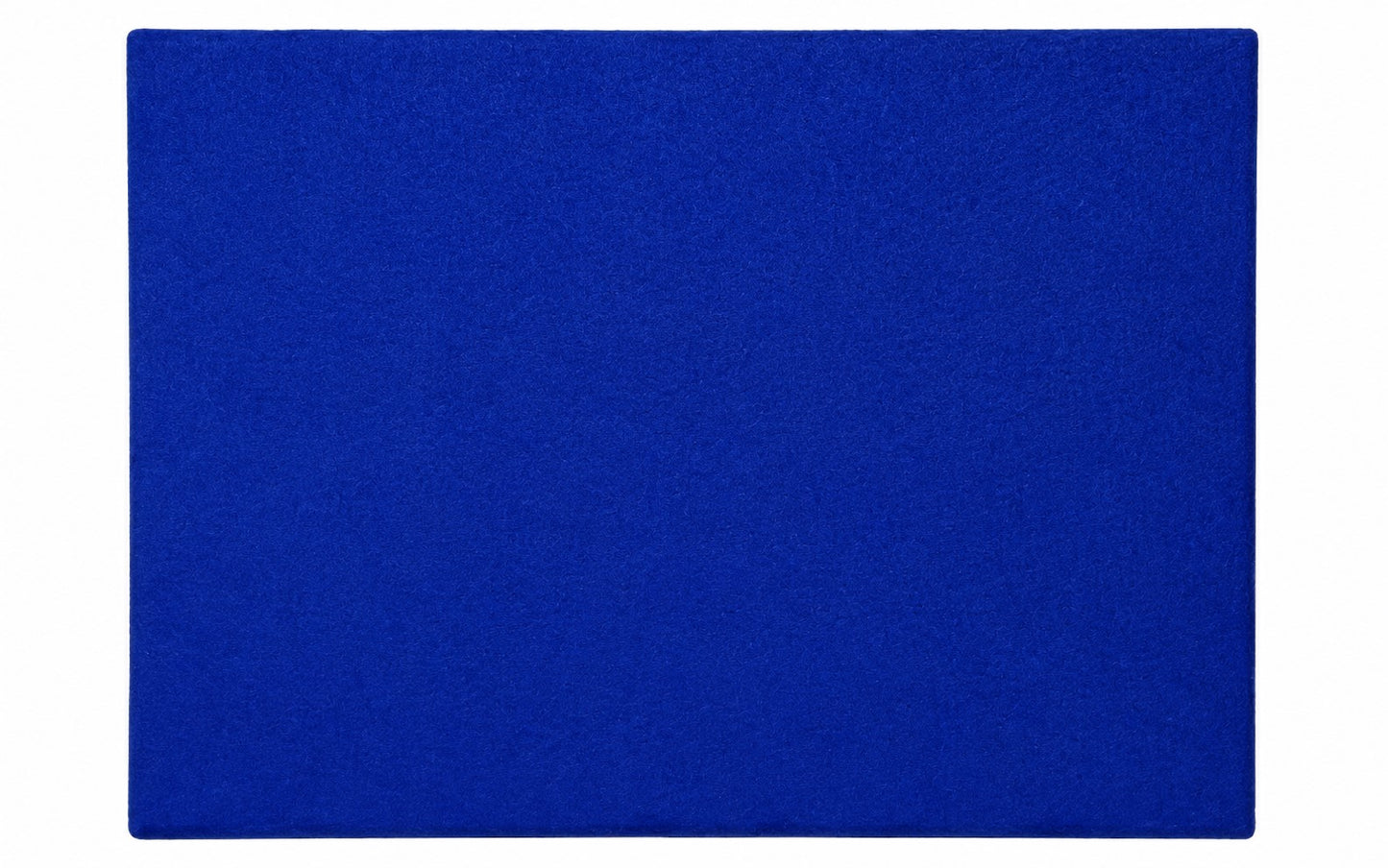 Solid blue color swatch on a white background