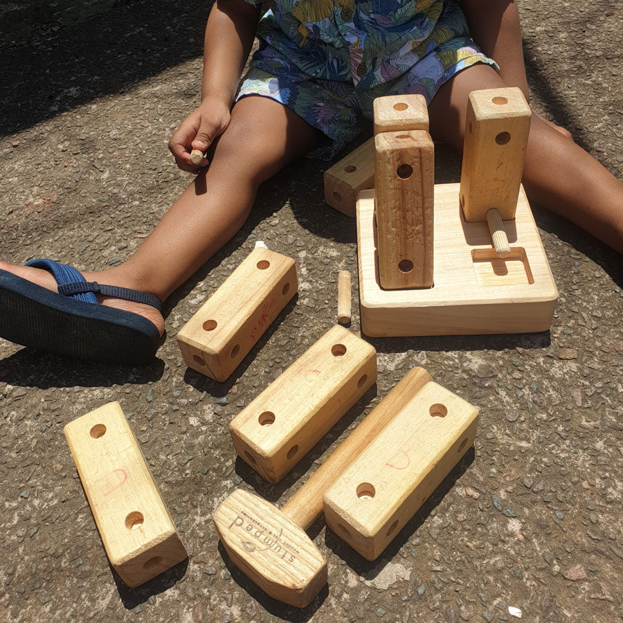 Sustainability is important to us. This product is lightly sanded, made locally from untreated timber that is sourced from sustainable forests.