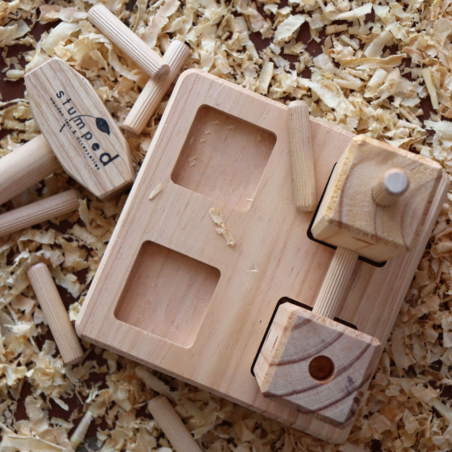 Sustainability is important to us. This product is lightly sanded, made locally from untreated timber that is sourced from sustainable forests.