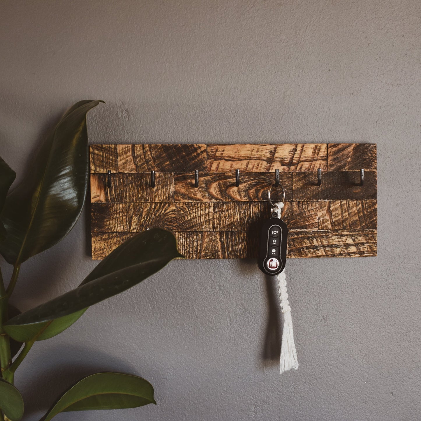 wooden key holder